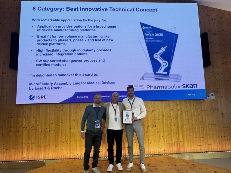 Best Innovative Technical Concept WInner Essert & Roche